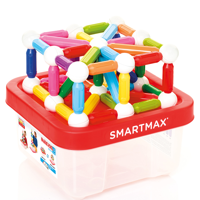 SmartMax Build XXL 70-Piece Magnetic Building Set, Multicolor