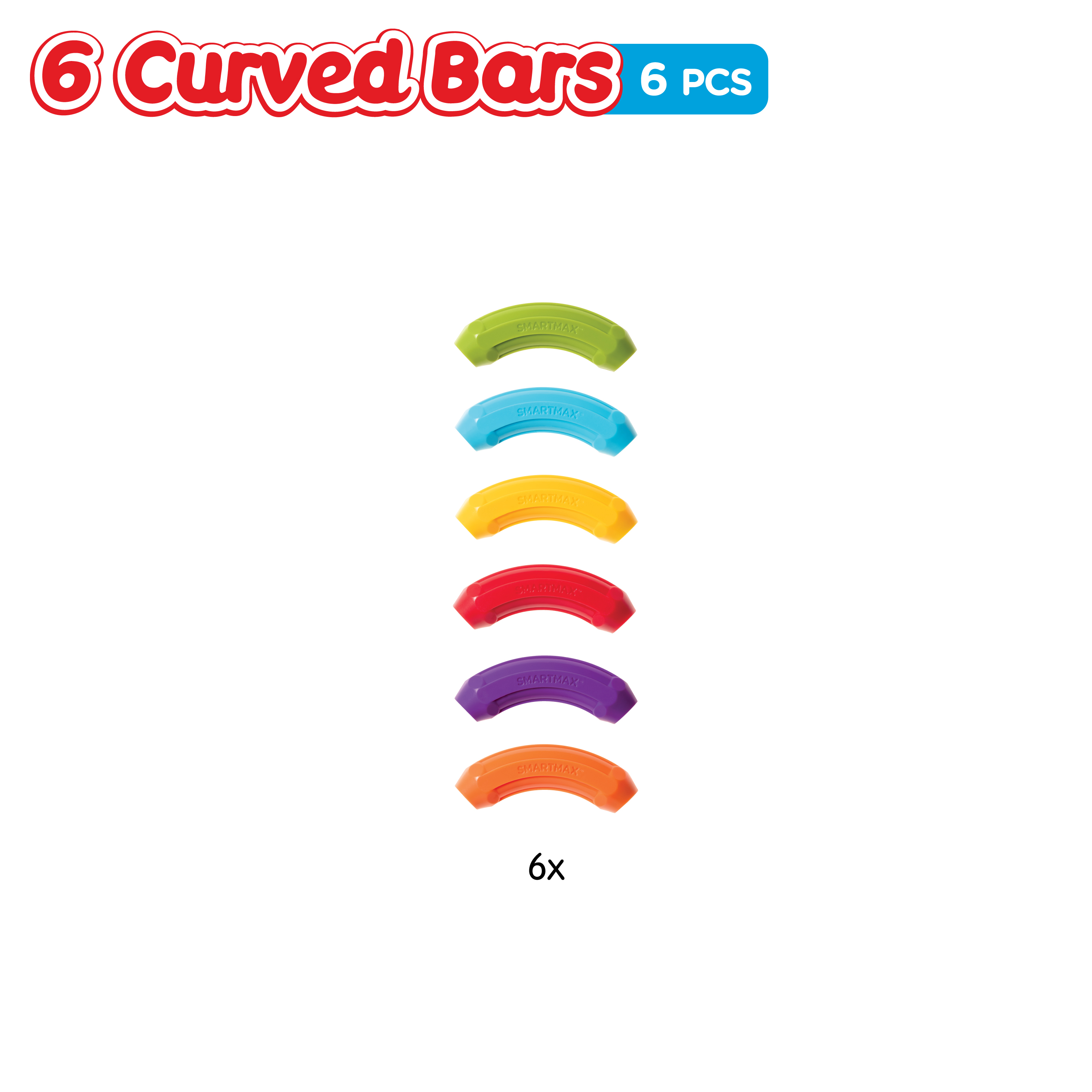6 Curved Bars