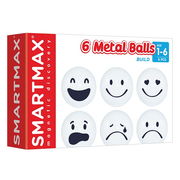6 Metal Balls